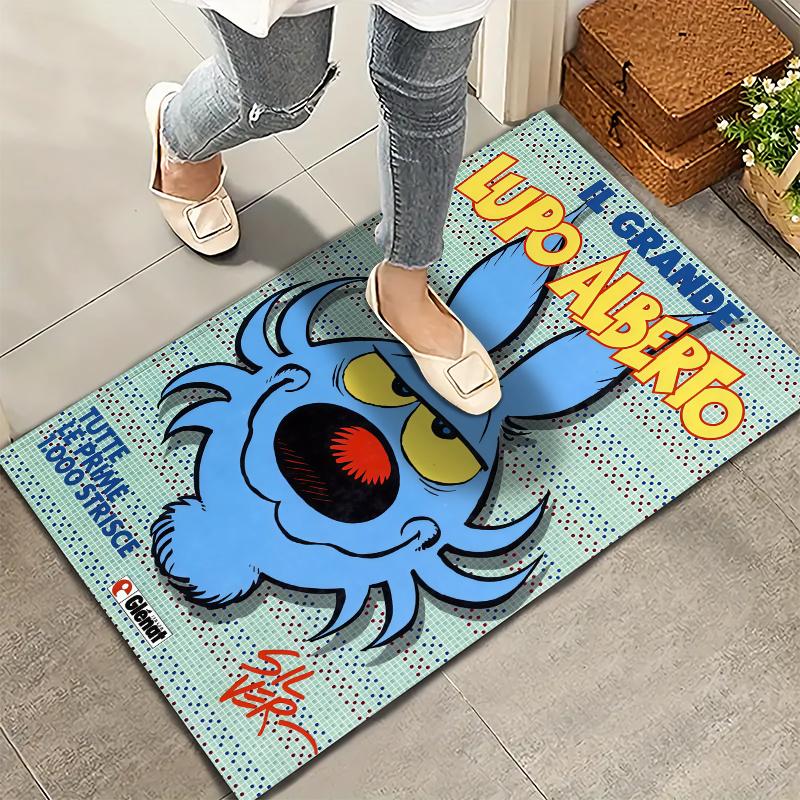 Lupo Alberto Carpet Rug for Living Room Bedroom Home Sofa Decoration,Kids play Nonslip Floor Mat