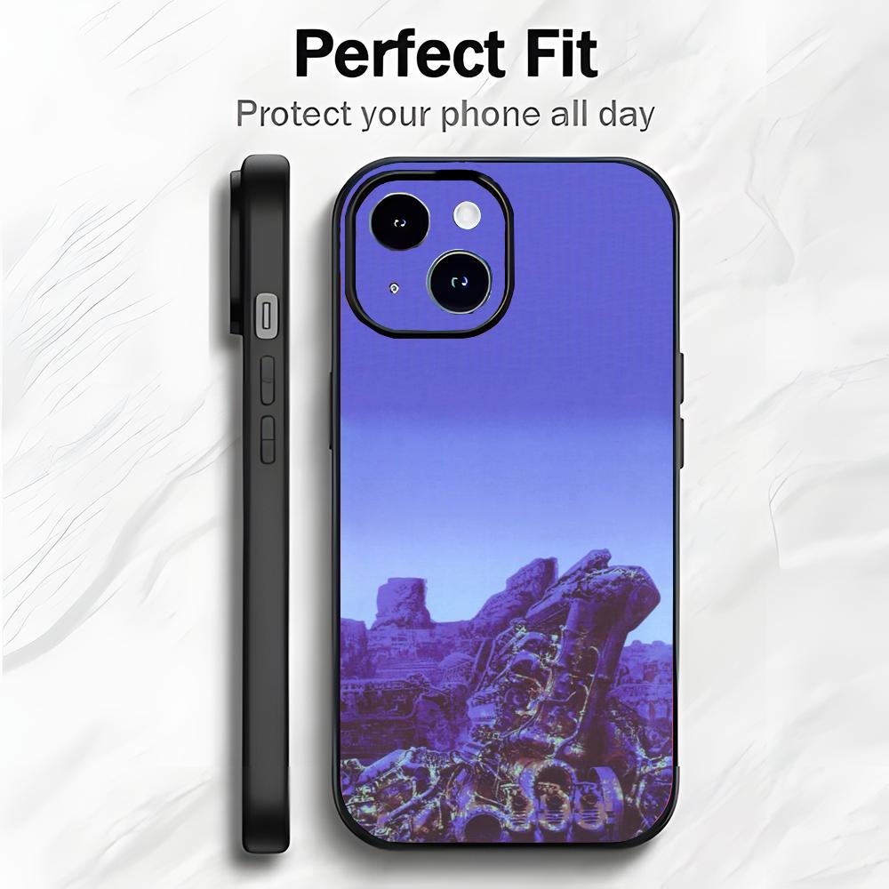 Dark Surrealist Art H-H.R. Giger Phone Case Phone Case Soft Packaging Lightweight For iPhone17 16 15 14 13ProMax