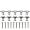 12pcs Vintage Knobs Cabinet Handles Zinc Alloy Drawer Hand Pulls Replacement Furniture Cupboard Closet Door Hardware DIY Knobs