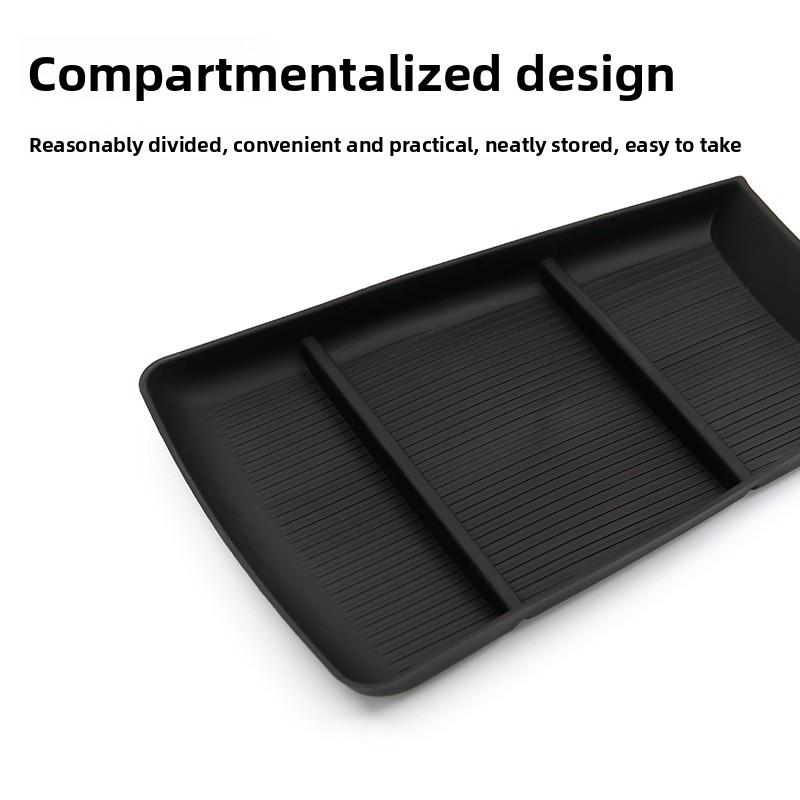 Car Storage Box for MG ES5 S5 EV 2024 2025 2026 Armrest Storage Box Center Console Lower Storage Tray Car Accessories Organizer