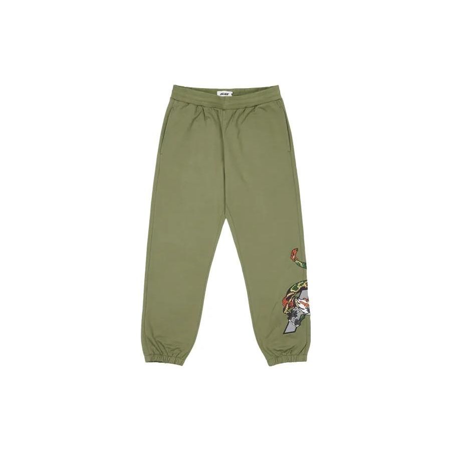 

Palace Dragon Sweatpants Olive Men Bottoms Green P23JG064 S