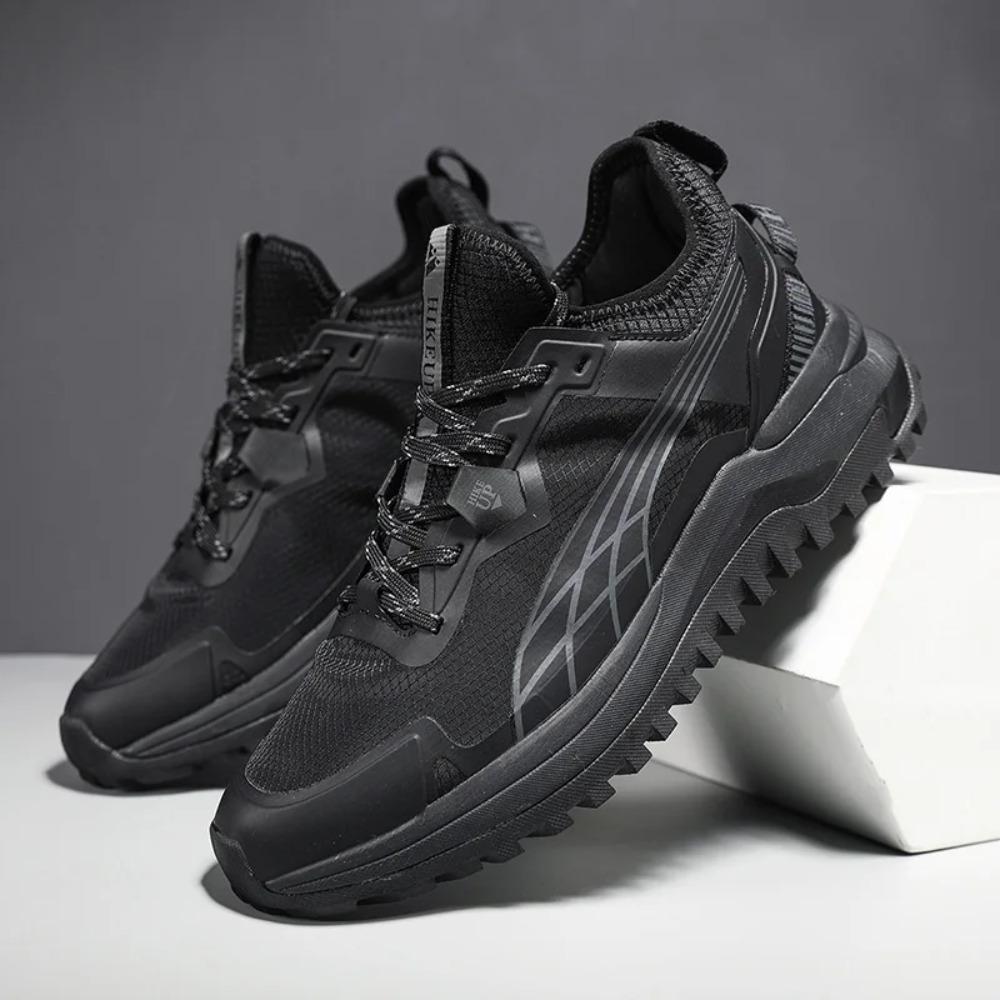 2025 New Men Hiking Shoes Outdoor Sport Wear-Resistant Climbing Shoes Rubber Sole Trekking Sneaker Women Sports