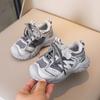 Spring Autumn Kids Chunky Sneakers Mesh Breathable Soft Sole Running Shoes For Boys Girls Student Sports Trainers