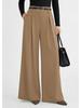 European Casual High-Waisted Wide-Leg Trousers for Women, Slimming and Versatile.