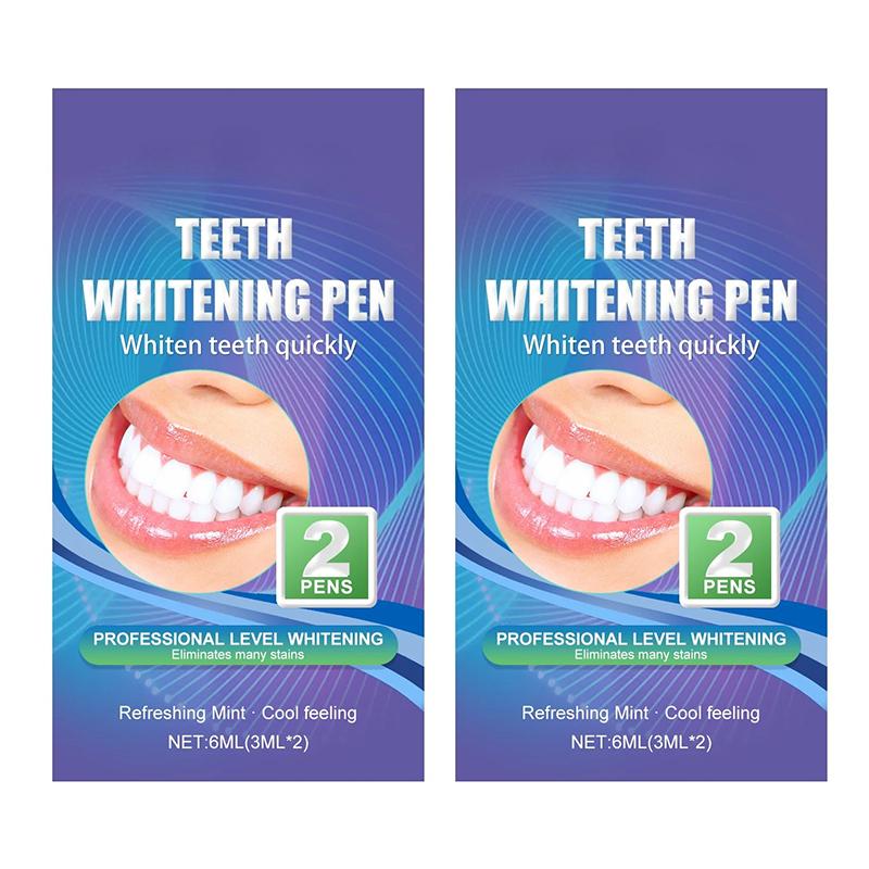 Teeth Whitening Gel Pen Gentle Cleaning Yellow Stains Color Corrector Toothpaste removal Odor Fresh Breath Tooth Care Tool 6ml