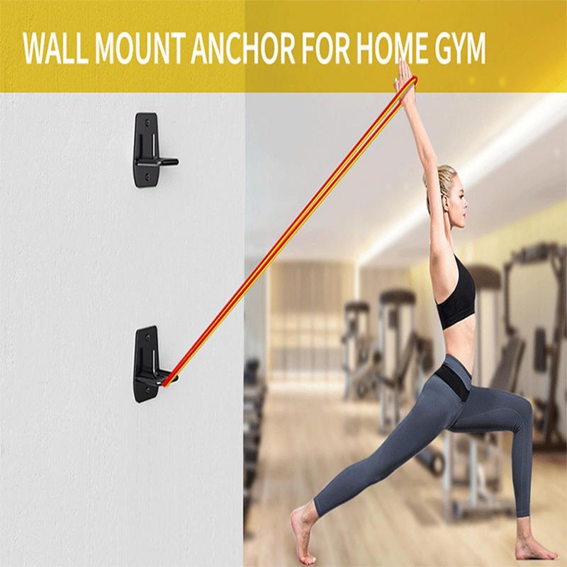 Wall Anchors For Resistance Band Wall Mounted Exercise Bands Fitness Anchors Home Gym Wall Anchors Hooks For Gym Boxing Poland
