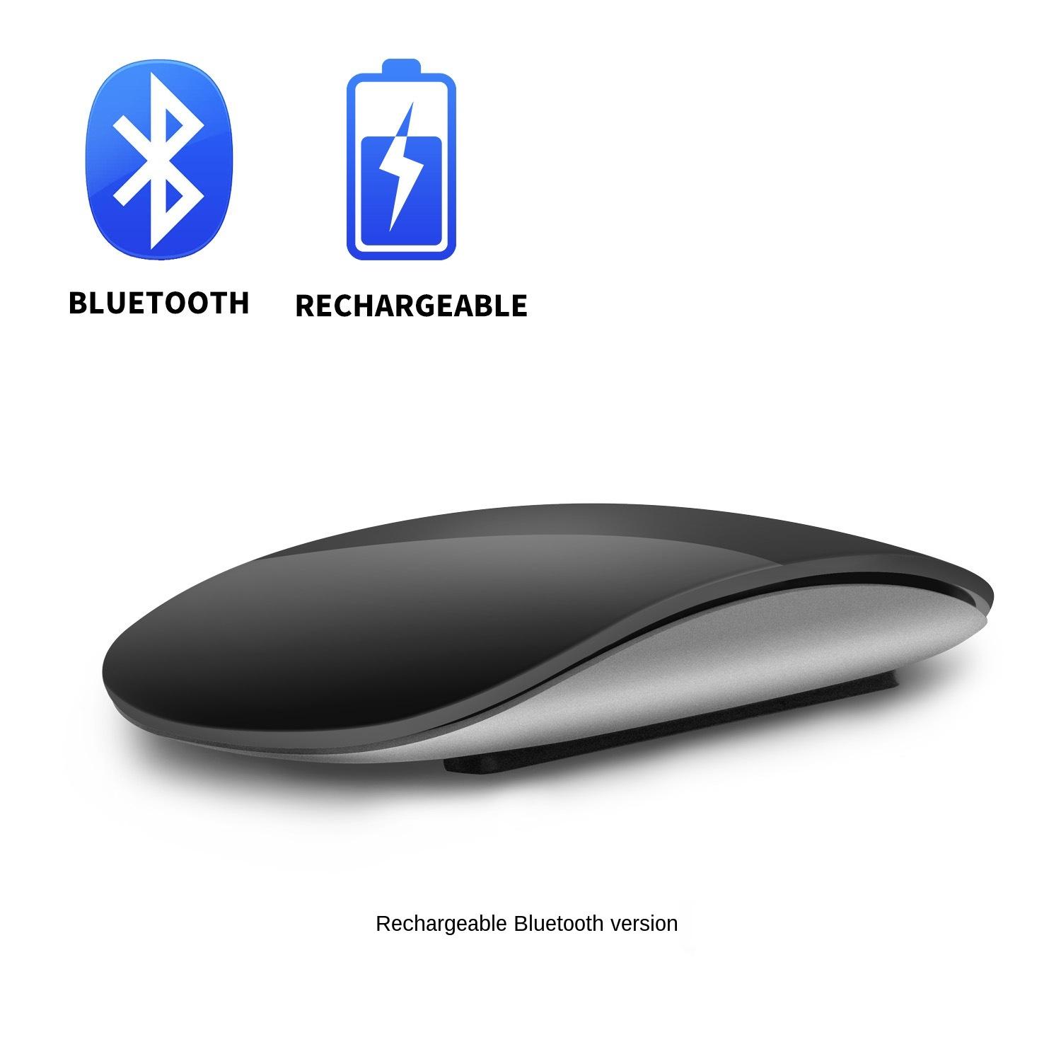 

Беспроводная мышь Bluetooth Magic Silent Rechargeable Laser Computer Mouse Тонкая эргономичная мышь для ПК