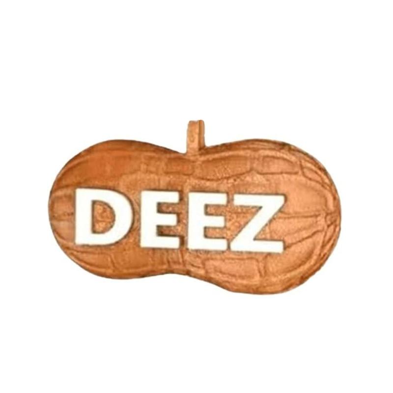 Christmas Peanut Ornament Funny Novelty Deez Nuts Pendant for Christmas Tree Decoration Durable Acrylic Car Pendant 1