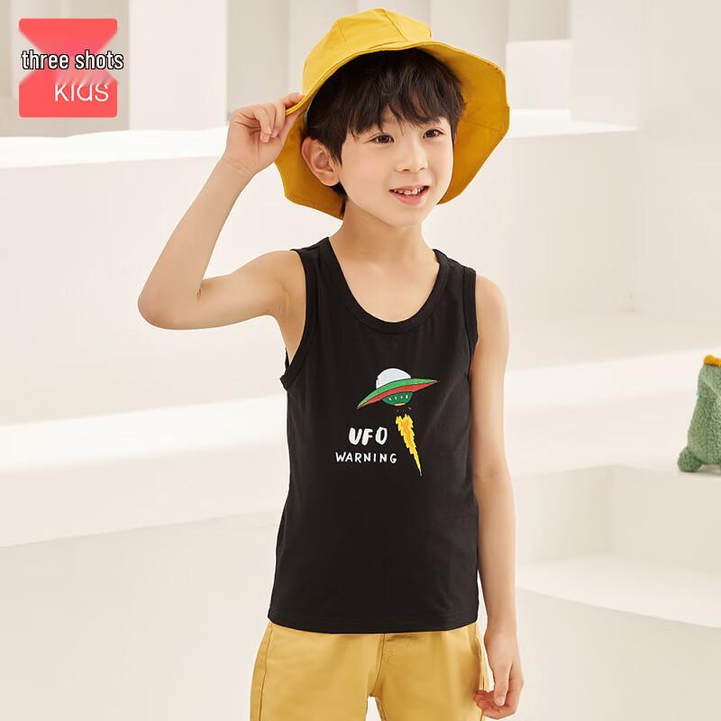 

THREEGUN Kids Class A Soft Elastic Cotton Vest XXL