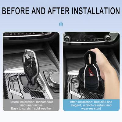 Capuz de Hoddie para Manopla de Câmbio de Carro Yousheng Fantasia Fofa para Câmbio Manual e Automático Decoração Universal para Interior de Carro Acessório Divertido para Carro
