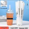 ZISIZ PLA Biodegradable Disposable Straws