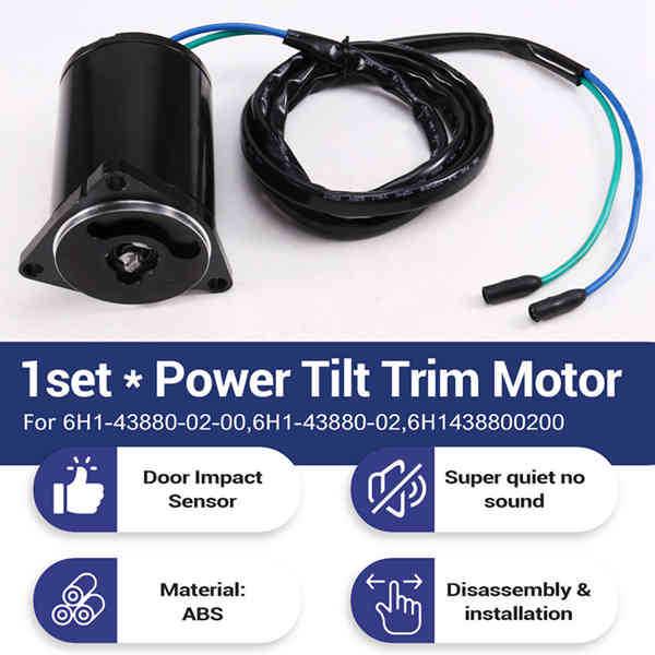 The 6H1-43880-00 Motor Is Compatible with Yamaha Outboard Tilt Trim Systems.