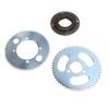 Bike Sprocket Freewheel Set High Toughness Steel 4 Hole and 3 Hole Wheel Sprockets and Toothless Speed Freewheel
