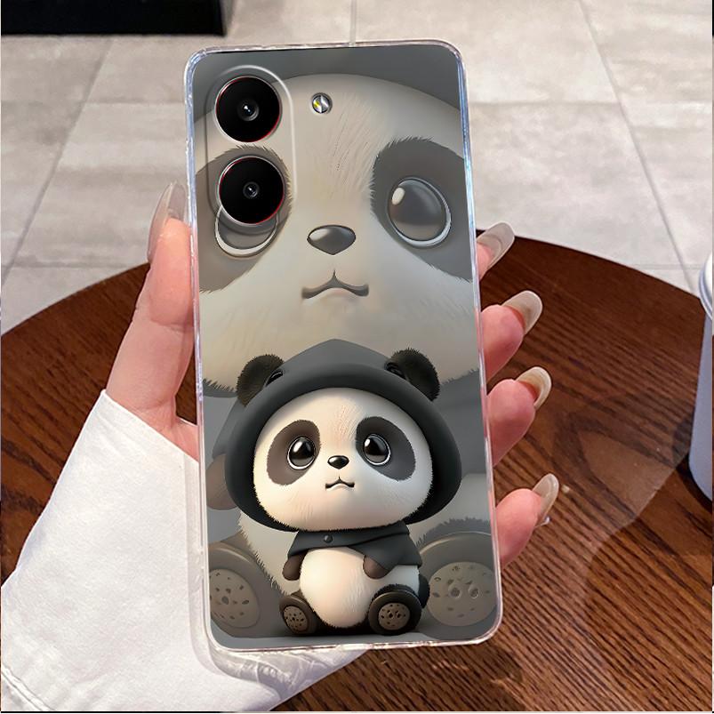 For Poco X8 Pro Case Clear Luxury Cute Love Rabbit Funny TPU Soft Silicone Casing Poco X8 Pro Max X8Pro 5G Phone Case Back Cover