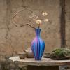 3D Printed Vase Geometric Design Modern Decorative Vase for Living Room Kitchen Counter Dining Shelf Office Coffee Table