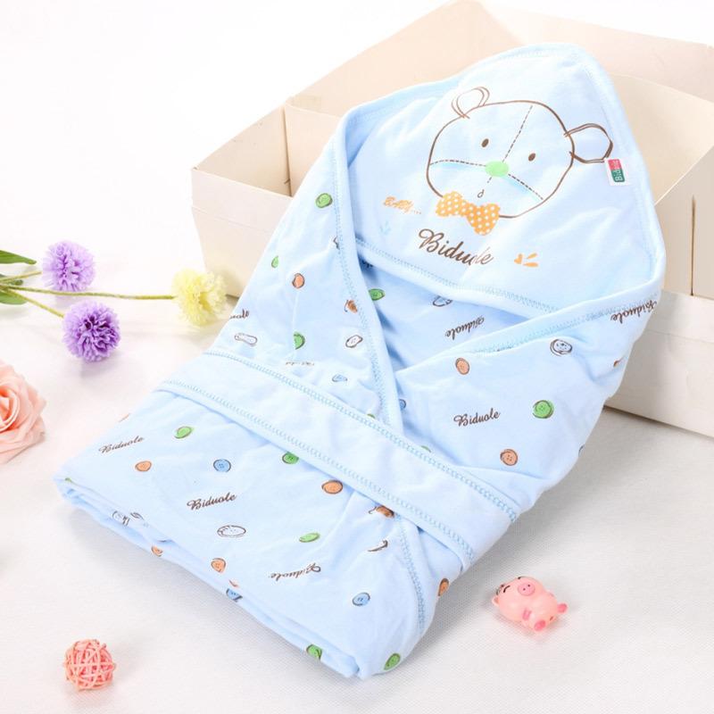 

Детское хлопковое одеяло Весенне-летнее тонкое хлопковое одеяло Одеяло для пеленания новорожденных Товары для новорожденных