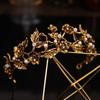 Sparkling Pearl Headpiece Zinc Zinc Alloy Wedding Tiaras Vintage Prom Diadem  Wedding