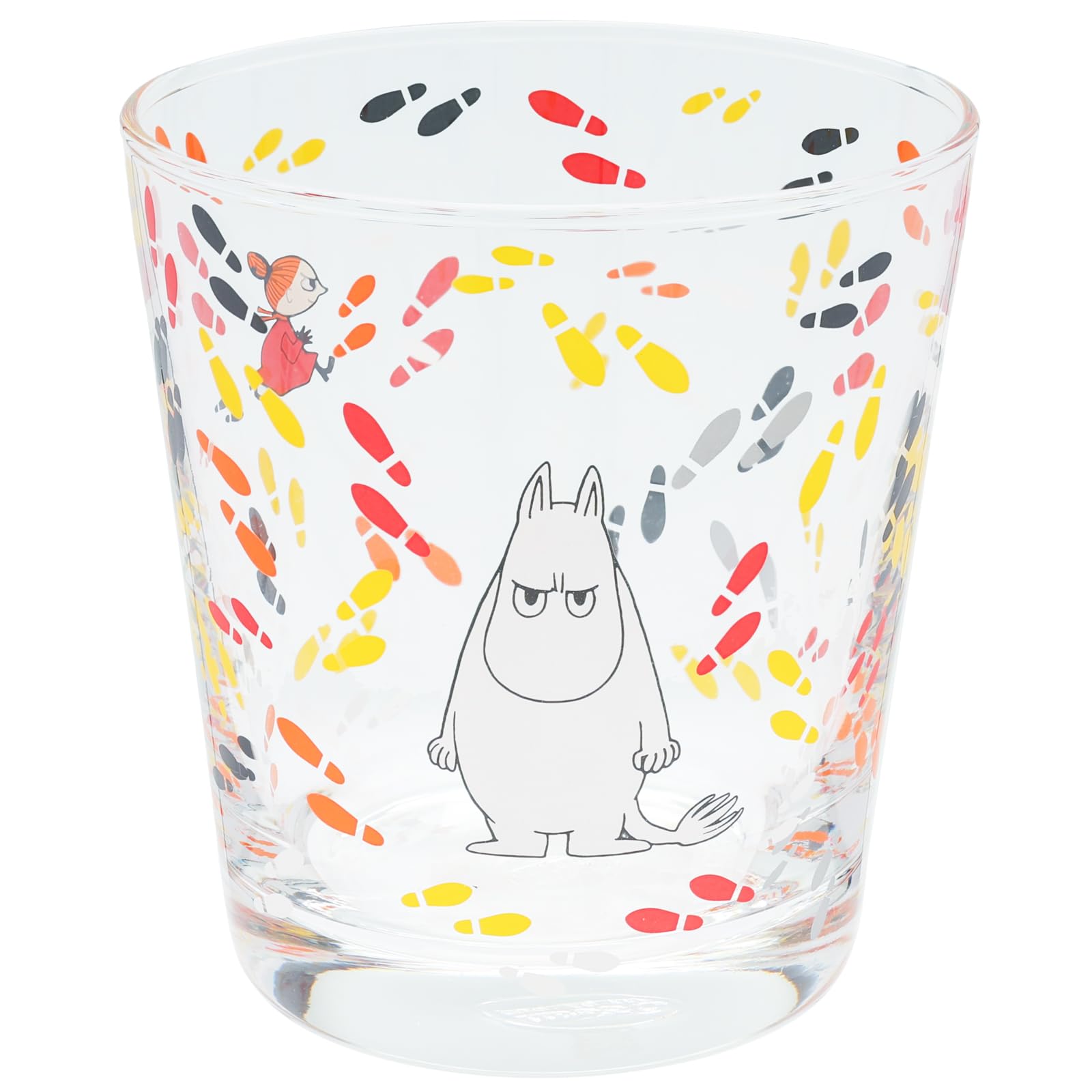 

Takasaka International Japan Moomin Aqua Simple KUTSUATO Tumbler, 280ml, Clear, MM-G33-009