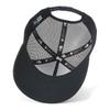 New Era 9Forty Trucker Box Logo Mesh ONSPOTZ Sizes Youth Kids' A-Frame Cap, Black/White, Exclusive, 52-56cm,