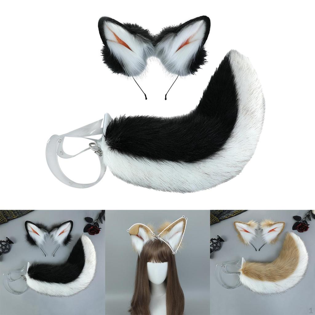Dog Ears and Tail Set - Fun Animal Cosplay
