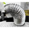 Tube Foil Aluminum Flexible Duct Air Ducting Vent Exhaust Hose Heating Cooling Ventilation