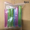 Durable Reusable Plastic Ice Cubes 8/24PCS Assorted Shapes Long Lasting Cooling for Summer Drinks Holiday Party Gift
