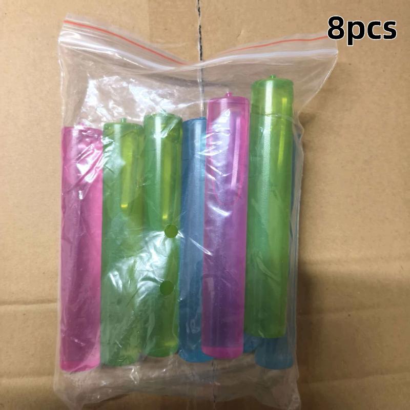 Durable Reusable Plastic Ice Cubes 8/24PCS Assorted Shapes Long Lasting Cooling for Summer Drinks Holiday Party Gift