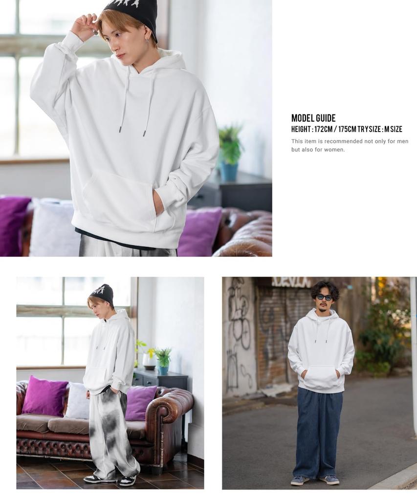 Improves Men's Navy Pullover Hoodie, Solid Fleece Lining, SIDE23-089