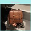 Pu Material Casual Backpack For Women With Durable For Daily Use And Travel