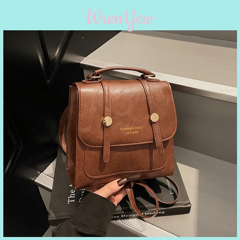 Pu Material Casual Backpack For Women With Durable For Daily Use And Travel