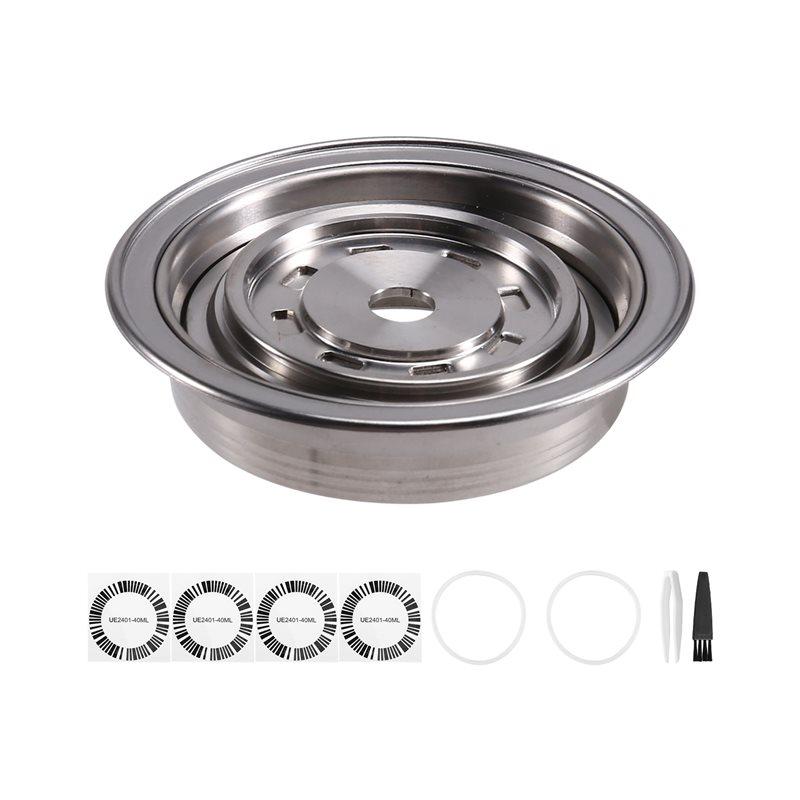 A78E Kapseladapter Umrüstschale Filter für Vertuo zu Nespresso Kaffeekapsel-Konverter(40Ml) Abdeckung inklusive