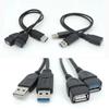 USB 3.0 2.0 Male female To Dual USB 3.0 2way male Female Jack Splitter 2 Port USB Hub Data Cable extend Cord For Laptop Computer