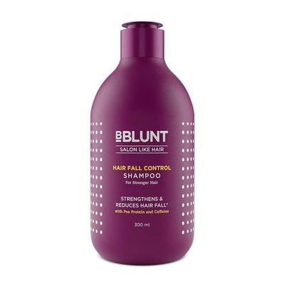 BBlunt Hair Fall Control Shampoo s hráškovým proteinem a kofeinem pro silnější vlasy - 300 ml
