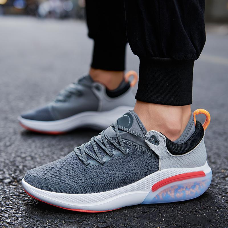 2024 New Men Sports Running Shoes Lace Up Light Women Comfort Sports Anti Slip Particle Filling Shock Damping Marathon Sneakers