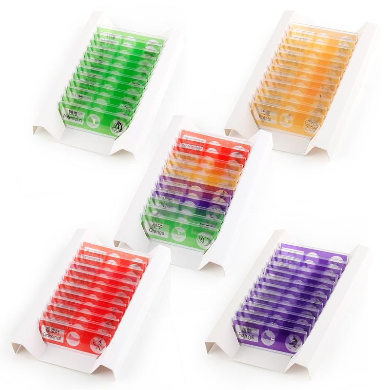 Children'S Microscope Animal Plant Insect Fruit And Vegetable 12Pcs Biological Specimen Set Scientific Experiment Toy Accessories