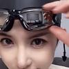 Waterproof Myopia Swim Goggles Electroplating Anti-fog Swimming Eyewear  Diving Mask