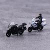 1/64 Miniaturlegierungs-Motorradmodell Öffentliche Sicherheit Spezialpolizei Möbel zur Ausstellung Kinder Geburtstagsgeschenk