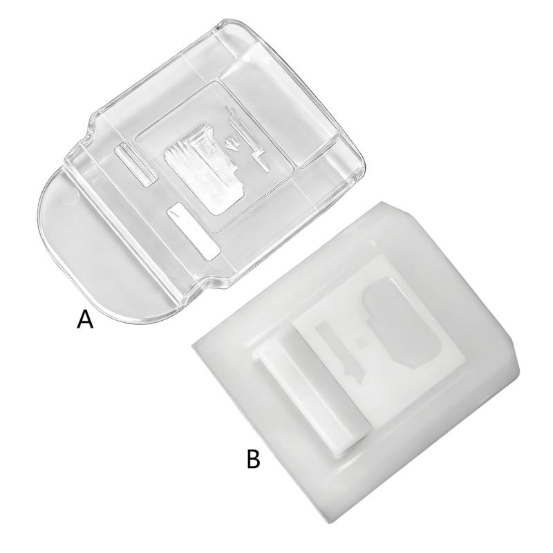 Przezroczyste osłony przeciwpyłowe baterii Kompatybilność z bateriami litowymi 14,4 V-18 V Modele BL1830 BL1850 BL1860 BL1890
