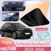 Auto-Sonnenschutz für Hyundai Kona Kauai SX2 2024 2025 2026 Frontscheiben-Sonnenschutz-Abdeckung Anti-UV-Schutz Zubehör