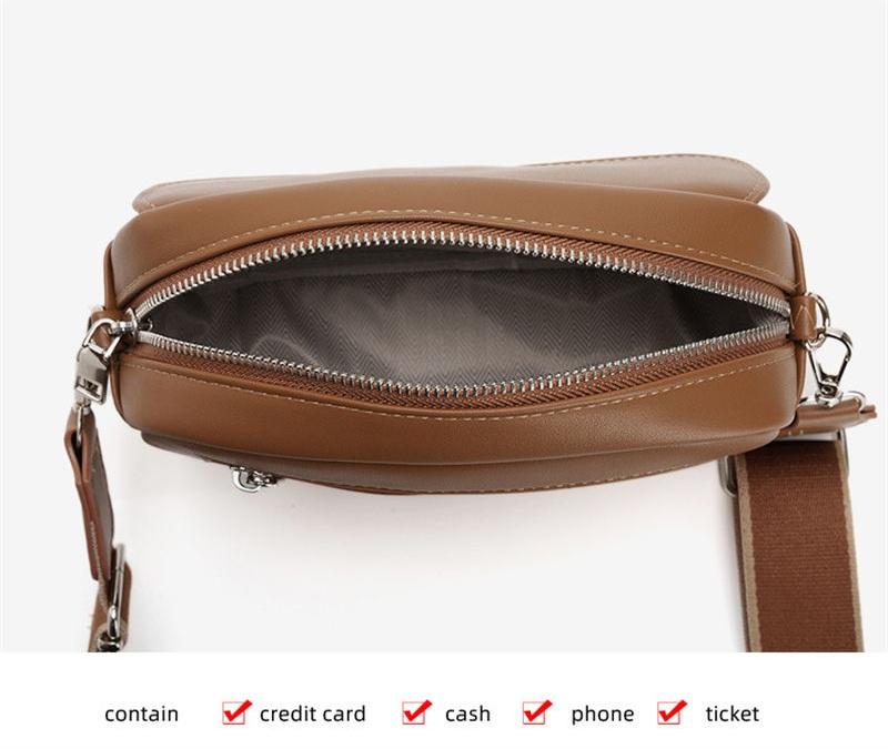 Women Fashion Shoulder Bag Artificial Leather Small Square Bag Classic Crossbody Bag for Ladies Phone Bags Purse GZW