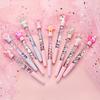 1pc Glitter Sequin Various Cartoon Styles Comfortable Grip Stationery School Office Supplies Student Prize Gift Writing Tools Holiday Gift Novelty Sta