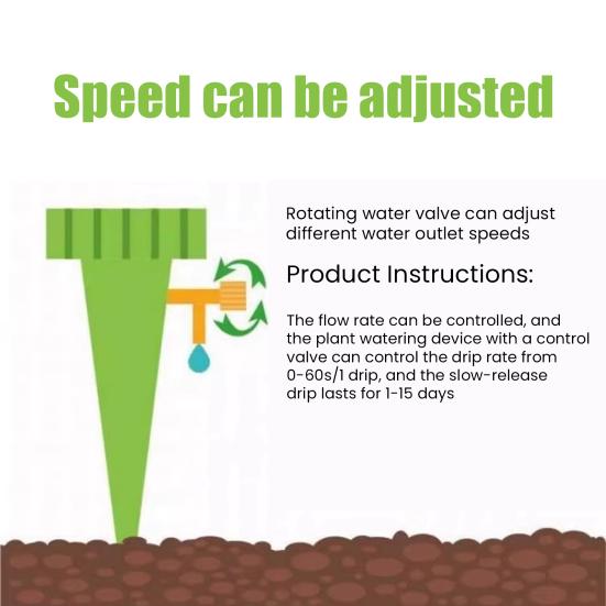 10 ks Nastavitelných samo zavlažovacích hrotů Vložka do květináče Zavlažovací hroty Kapková závlaha Automatické nástroje pro zavlažování rostlin Pasuje