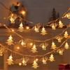 3M 20LED Christmas Decoration for Home Christmas Lights Snowflake String Lights Fairy LED Lamp New Year 2025 Tree Garden