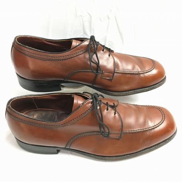 70-tal80-tal? Vintage MASON Storlek 11C (27.528.5cm) U-Tip Businessskor Bruna Herr(BEGAGNAD)