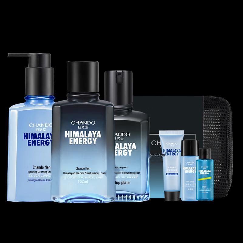 

CHANDO Men s Himalayan Glacier Moisturizing 3-Piece Gift Set