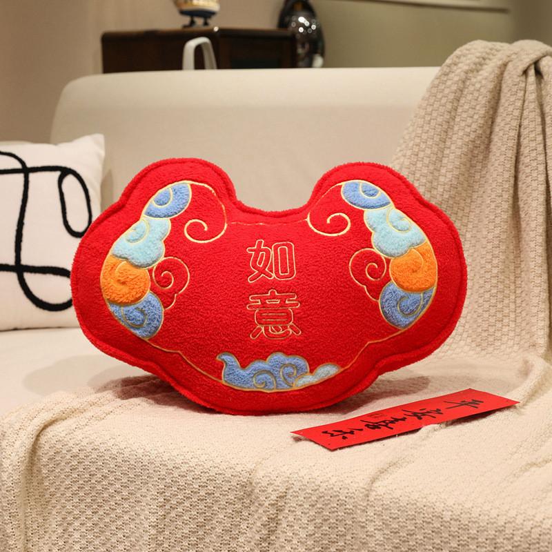 Chinese New Year Plush Sugar Cane Firework Decorative Dolls For Living Room And Sofa Decor