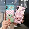 TPU Shockproof Phone Case For Xiaomi Redmi 6 Pro/A2 LITE Full Wrap Durable Cover Soft Case Silicone Card Bag Card Sleeve