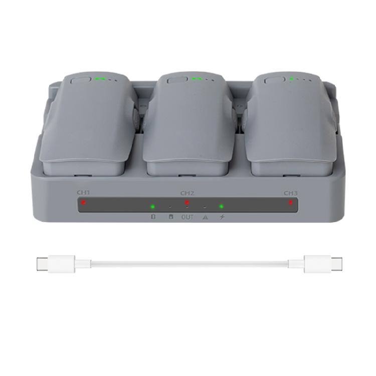 Portable Triple Slot Charging Station With Real Time LED Display Ideal For Batteries Professional Photographers