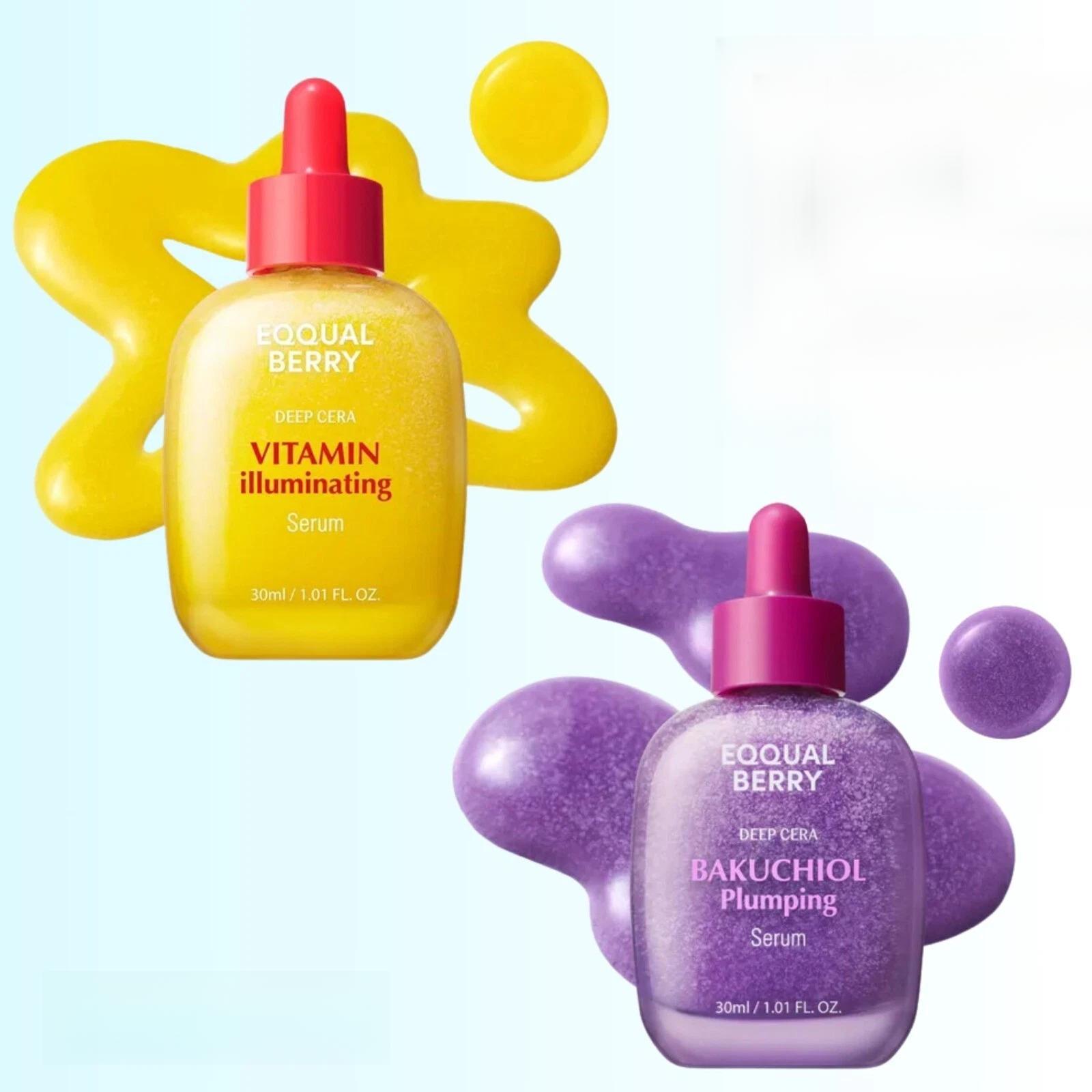

EQQUALBERRY Vitamin Illuminating/ Bakuchiol Plumping Serum 30ml Vitamin