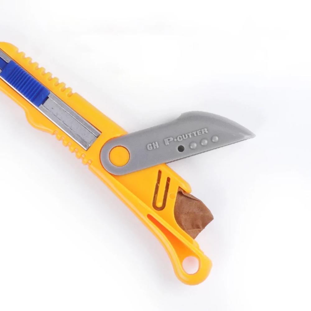 1pc Cutter With 10 Blades For Acrylic Plastic Sheet Cardboard Plexiglass Professional Utility Hook Knife Precision Cutting Tools